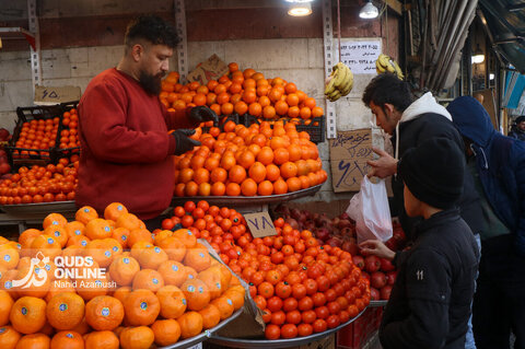 بازار شب یلدا - مشهد
