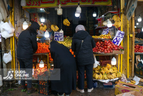 بازار شب یلدا - مشهد