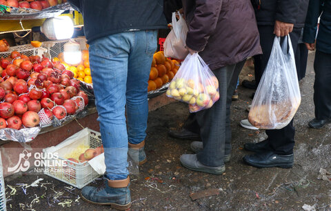 بازار شب یلدا - مشهد