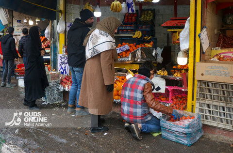 بازار شب یلدا - مشهد
