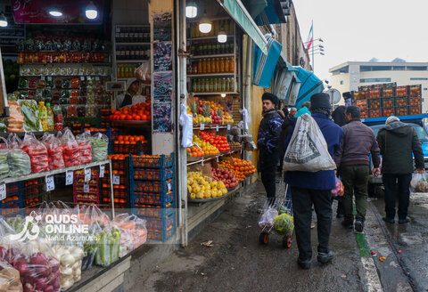 بازار شب یلدا - مشهد