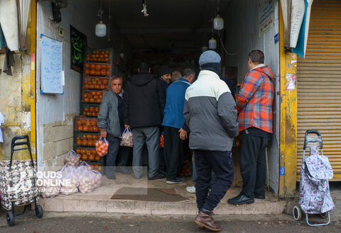 بازار شب یلدا - مشهد