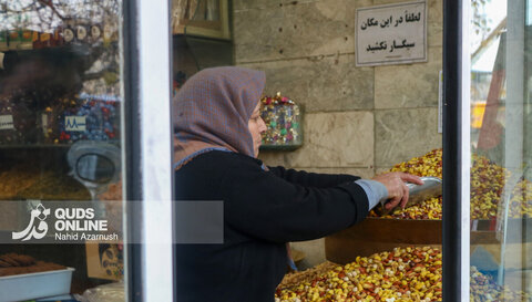 بازار شب یلدا - مشهد