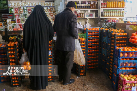 بازار شب یلدا - مشهد