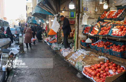 بازار شب یلدا - مشهد