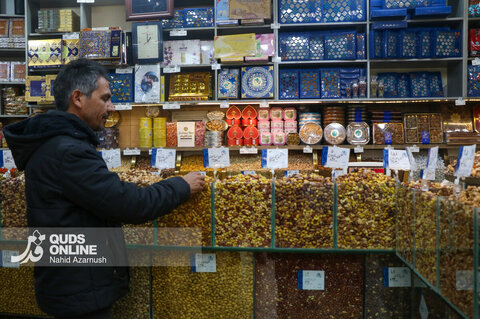 بازار شب یلدا - مشهد