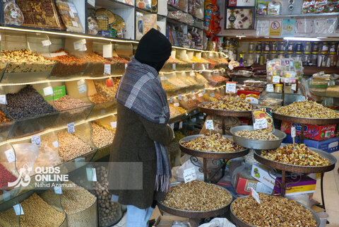 بازار شب یلدا - مشهد