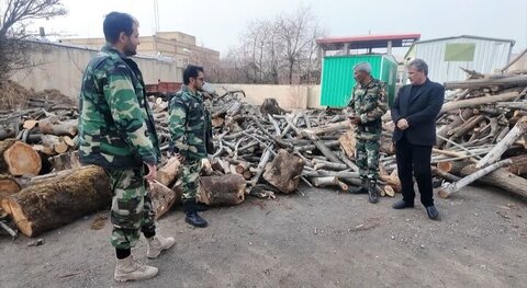 دستگیری قاچاقچی قطع درختان راش در جنگل‌های هیرکانی