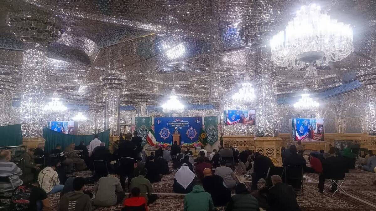 جشن زائران عرب زبان امام رضا (ع) در میلاد باقرالعلوم (ع)