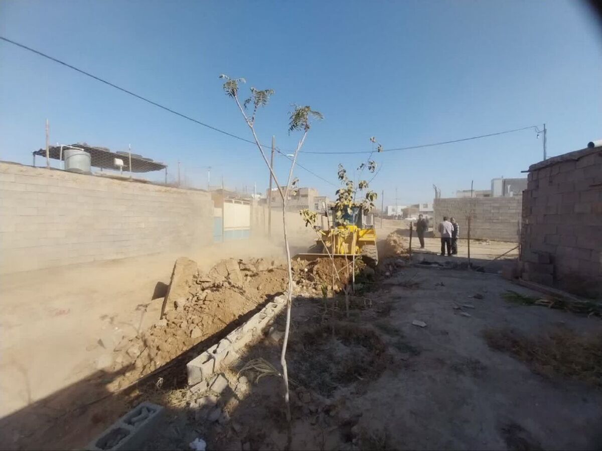 ۲ هزار مترمربع از اراضی خواف رفع تصرف شد