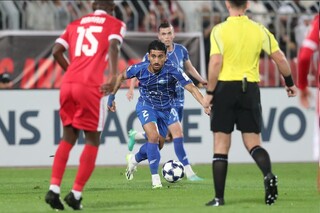 حردانی بهترین بازیکن استقلال و المحرق بحرین شد