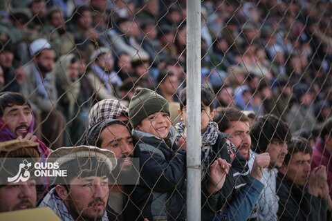 مسابقات سنتی "بُز کِشی" در کابل