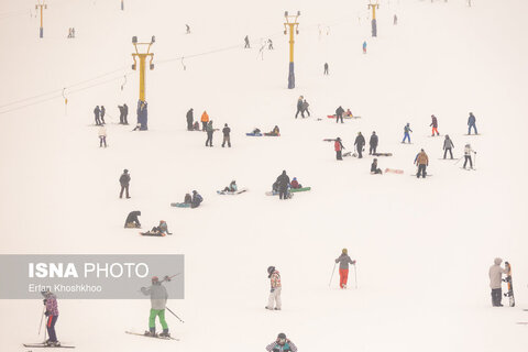 افتتاح پیست اسکی توچال