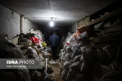 حفاری غیرمجاز زیر بازار بزرگ تهران