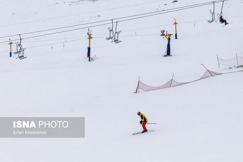 تصاویری دیدنی از افتتاح پیست اسکی توچال