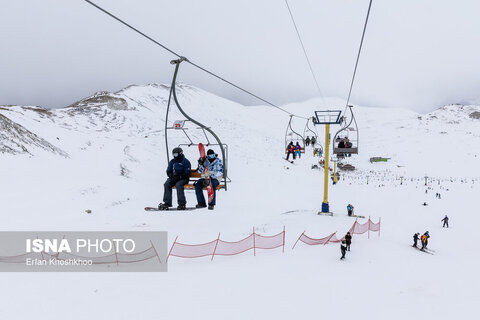 تصاویری دیدنی از افتتاح پیست اسکی توچال