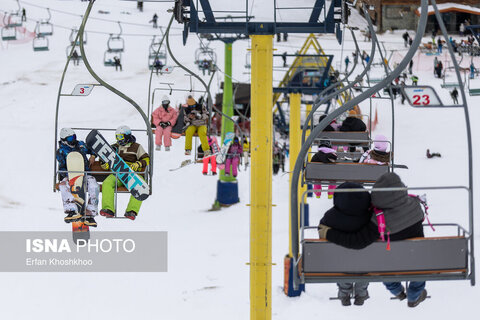 تصاویری دیدنی از افتتاح پیست اسکی توچال