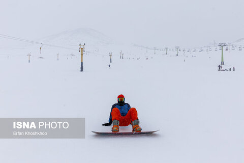 تصاویری دیدنی از افتتاح پیست اسکی توچال