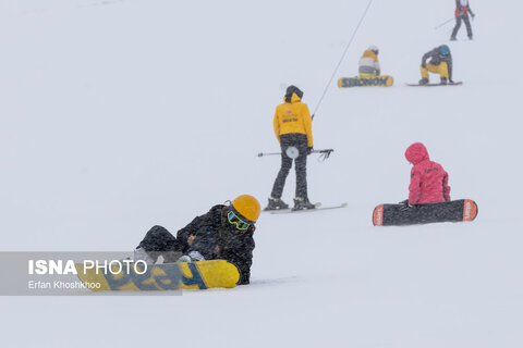 تصاویری دیدنی از افتتاح پیست اسکی توچال