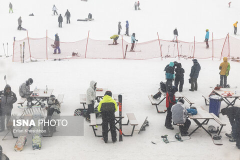 تصاویری دیدنی از افتتاح پیست اسکی توچال