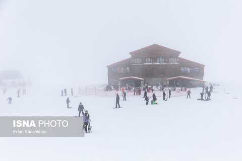 تصاویری دیدنی از افتتاح پیست اسکی توچال