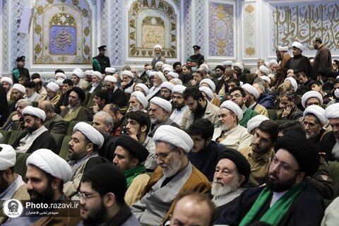 آیین افتتاحیه کنگره بزرگداشت پنجاهمین سال رحلت آیت‌الله میلانی در مشهد