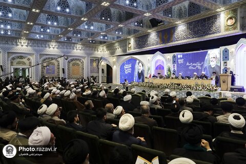 آیین افتتاحیه کنگره بزرگداشت پنجاهمین سال رحلت آیت‌الله میلانی در مشهد