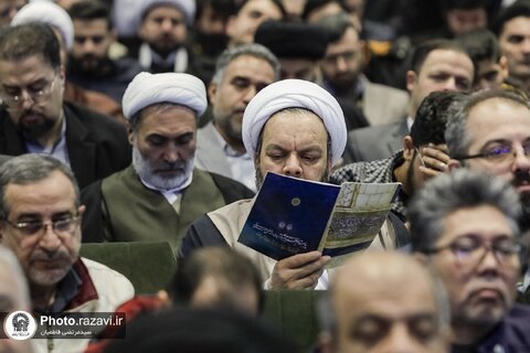 آیین افتتاحیه کنگره بزرگداشت پنجاهمین سال رحلت آیت‌الله میلانی در مشهد