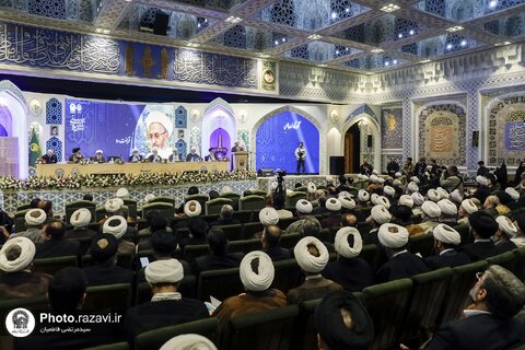 آیین افتتاحیه کنگره بزرگداشت پنجاهمین سال رحلت آیت‌الله میلانی در مشهد