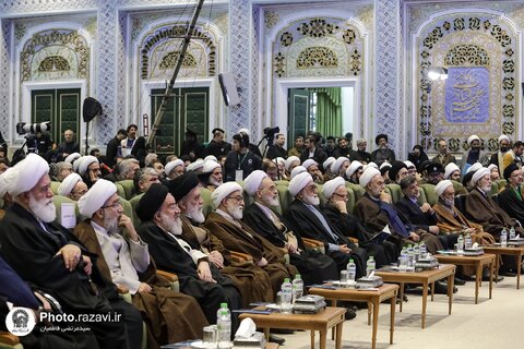آیین افتتاحیه کنگره بزرگداشت پنجاهمین سال رحلت آیت‌الله میلانی در مشهد