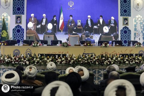 آیین افتتاحیه کنگره بزرگداشت پنجاهمین سال رحلت آیت‌الله میلانی در مشهد