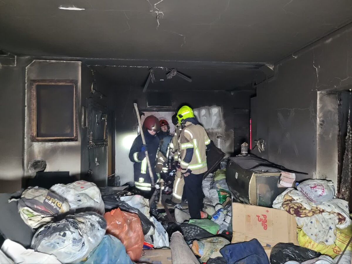 ۱ کشته و ۹ مصدوم در حریق منزل مسکونی