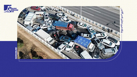 ۲۷ کشته و زخمی در تصادف زنجیره‌ای ژاپن