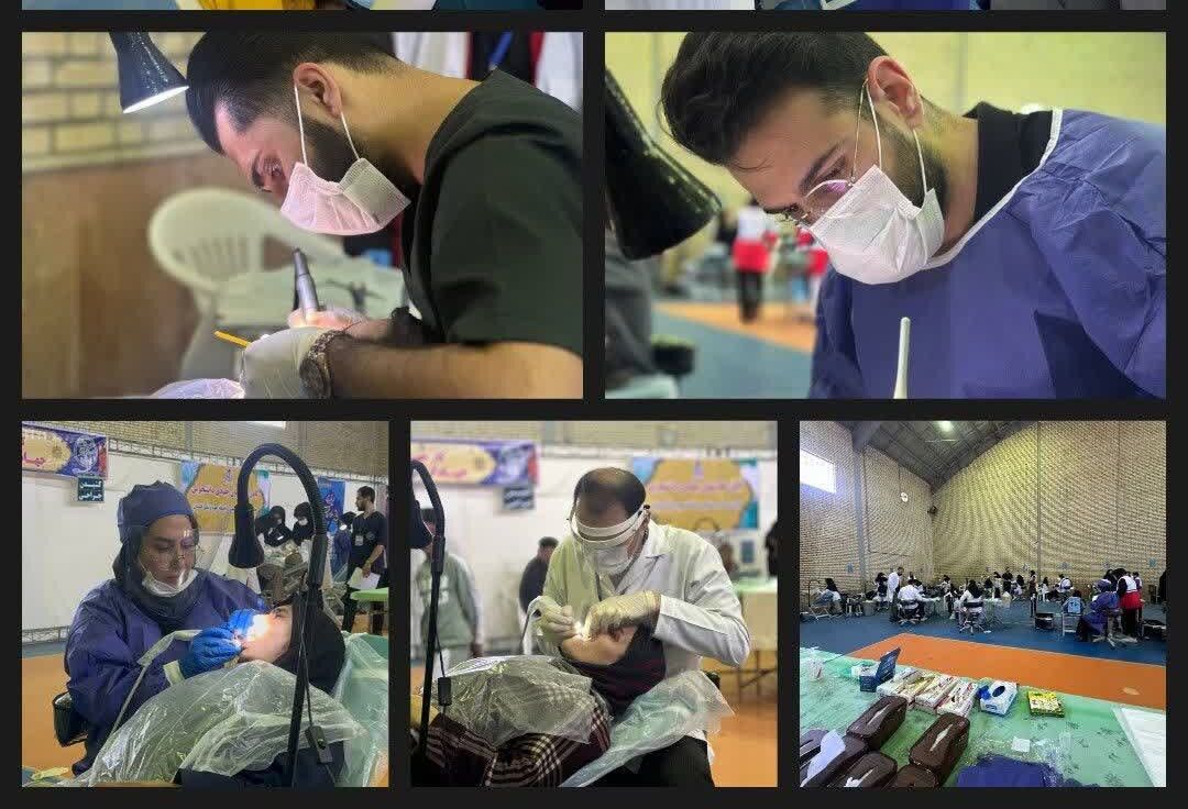 ۱۵۰۰ خدمت رایگان در اردوی جهادی به مردم اهواز ارائه شد