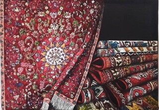 برگزاری نمایشگاه گروهی «هنر فرش بر بوم» در گالری پردیس ملت