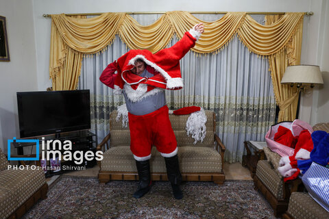 بابانوئل میهمان شبانه میرزا