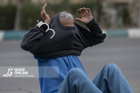 گزارش تصویری | اجرای طرح کاشف برای دستگیری سارقان و مالخران در تهران بزرگ