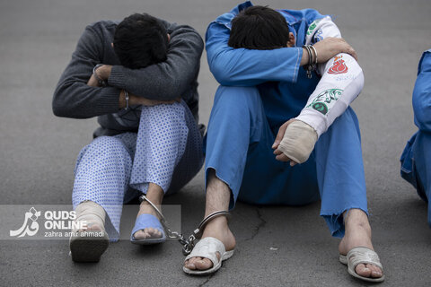 گزارش تصویری | اجرای طرح کاشف برای دستگیری سارقان و مالخران در تهران بزرگ