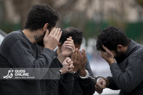 گزارش تصویری | اجرای طرح کاشف برای دستگیری سارقان و مالخران در تهران بزرگ