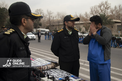 گزارش تصویری | اجرای طرح کاشف برای دستگیری سارقان و مالخران در تهران بزرگ
