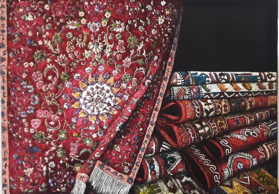 برگزاری نمایشگاه گروهی «هنر فرش بر بوم» در گالری پردیس ملت
