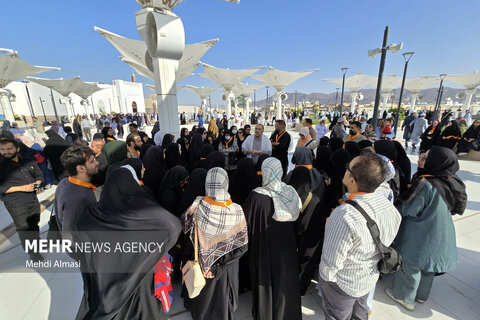 تصاویری زیبا از کاروان عمره دانشگاهیان