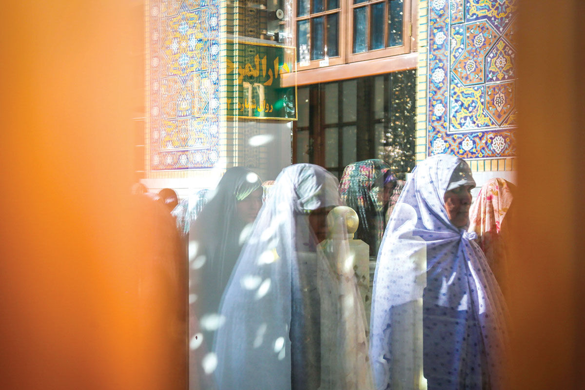 نماز از روی دست حبیب خدا