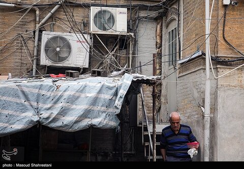 تصاویری از پاساژهای ناایمن تهران