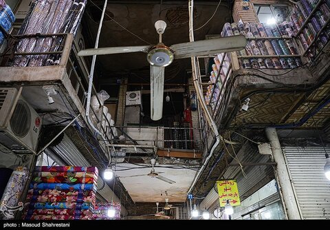 تصاویری از پاساژهای ناایمن تهران