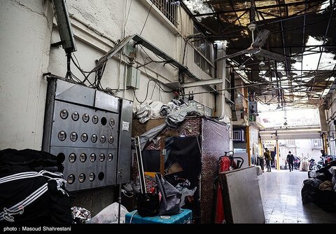 تصاویری از پاساژهای ناایمن تهران