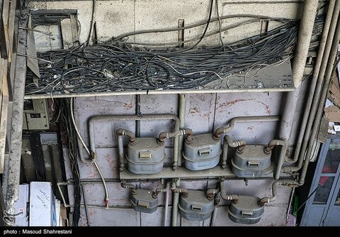 تصاویری از پاساژهای ناایمن تهران