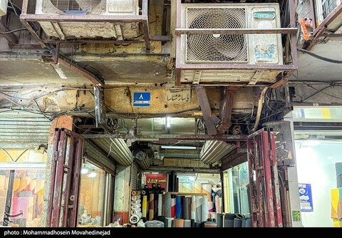 تصاویری از پاساژهای ناایمن تهران