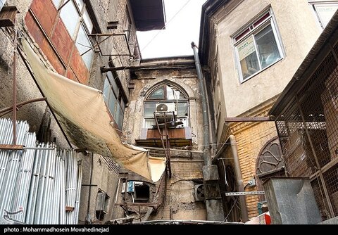 تصاویری از پاساژهای ناایمن تهران