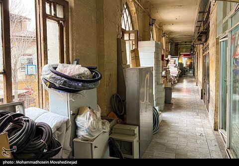 تصاویری از پاساژهای ناایمن تهران